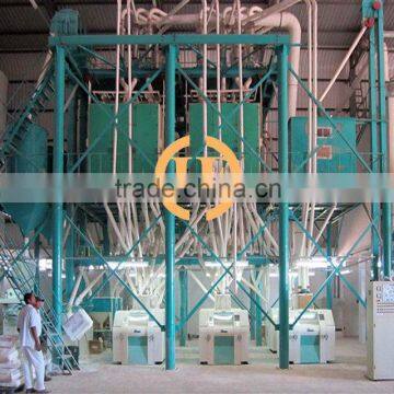 flour mill plant with automatic packing machine