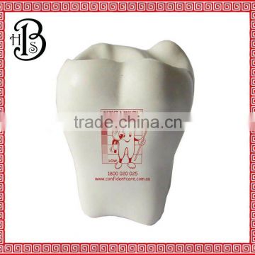 Tooth shape pu stress ball