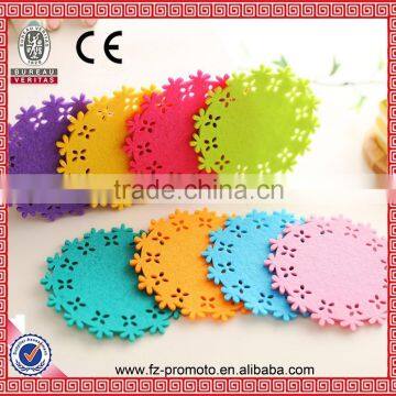 Lace Romantic Elegant Flower Silicone Coaster Coffee Table Cup Mats Pad Placemat Kitchen Accessories 9.5cm 15g photo-2