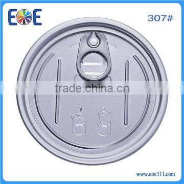 2016 New Style 307# 83mm Aluminum Easy Open Lid Can