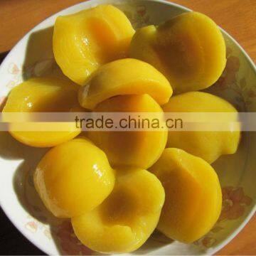 canned yellow peach in syrup in China new production