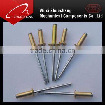 din7337 open end copper steel blind rivet