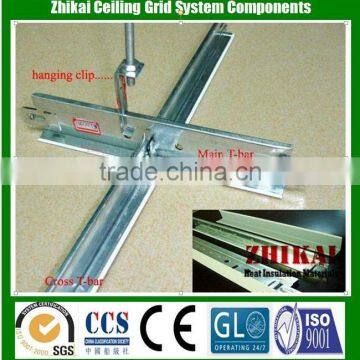 Acoustic ceiling grid clamps / decorative ceiling grid