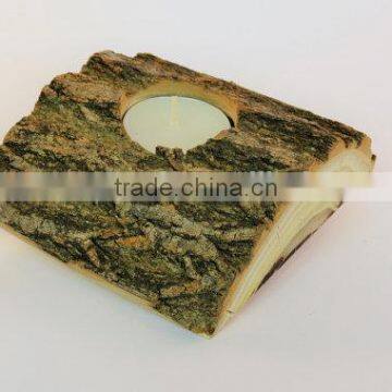 Wooden Candle Holder photo-2