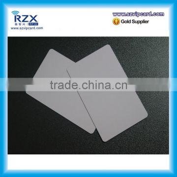 Best price CR80 size PVC RFID blank card