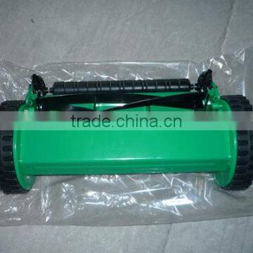 14" Hand Push 2 Wheels Reel Lawn Mower With 350mm Blade photo-3