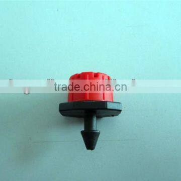 irrigation system red adjustable dripper