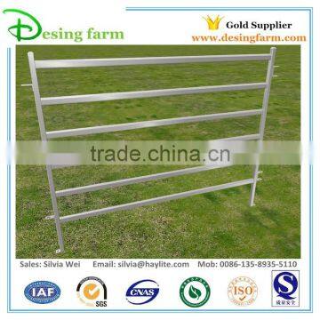 Galvanized cattle yard panel