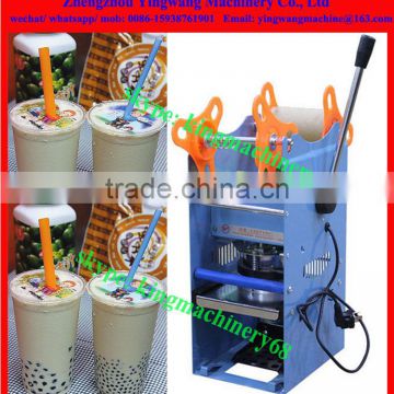 milk jelly small plastic cup sealing machine