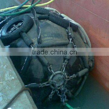 pneumatic floating rubber fender used for ship,dock,boat