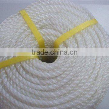 White twisted rope