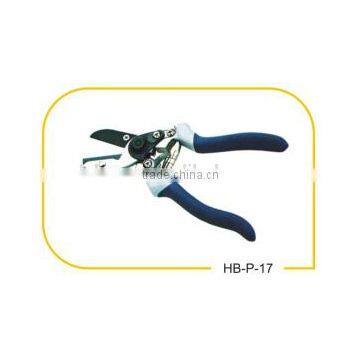 81/2"Hot sell vinyl Grip Aluminum Alloy handle with Zinc alloy safty lock garden scissors pruning shears