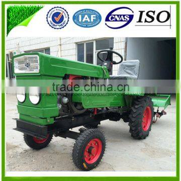 Shandong Best Price 2015 New 12hp,15hp Diesel engine 2WD 4Wheels Mini tractor