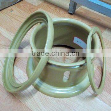 3pcs Jiujiu 4.00-9 forklift steel wheel