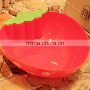 Large Size Strawberry Plastic Storage Bowl photo-4