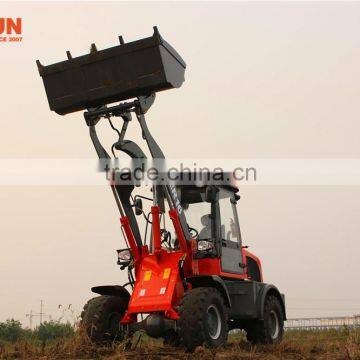 Made in China Qingdao Everun 1.6 Ton Mini Front End Loader With Luxury Cabin photo-6