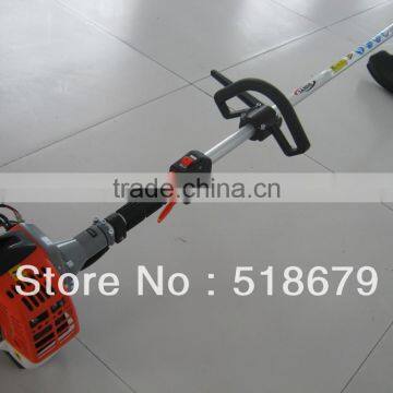 bent type grass mower with two shafts