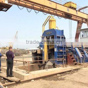 Large-scale Hydraulic Metal Iron Scrap Metal Shear Baler Machine photo-3