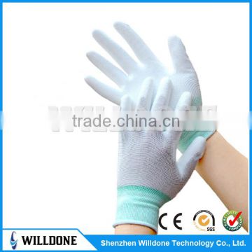 High Quality Palm PU Coated Nylon Gloves