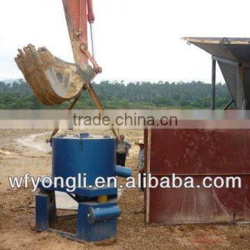 China alluvial gravity gold separating machine