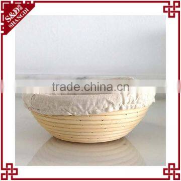Handmade Cheap Price Round Small Bread Proofing Banneton Basket photo-3