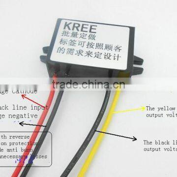 24V 12V buck switch turn 12V 36V 48V car power converter switch 12V2A DC-DC step-down module