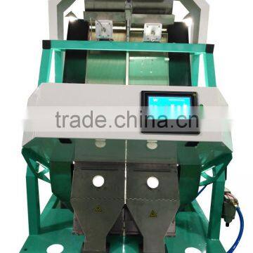 2 Chutes Equipped Best Peeling Peanuts Color Sorting Machine in China photo-4
