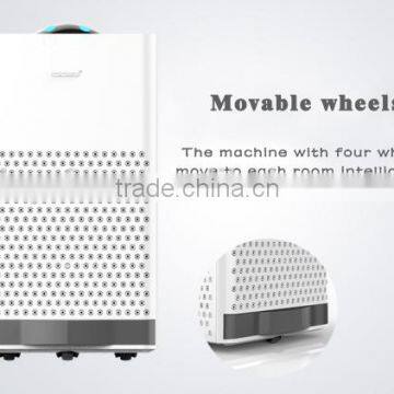 New Product in 2017aromatherapy Diffuse & HEPA Filter Ultrasonic Air Purifier Robot With APP Remote Control photo-5