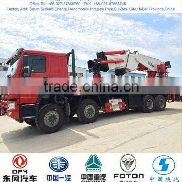 China crane truck seller, articulated boom cranes