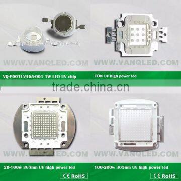 100w high power uv 380nm high power led for uv led curing system