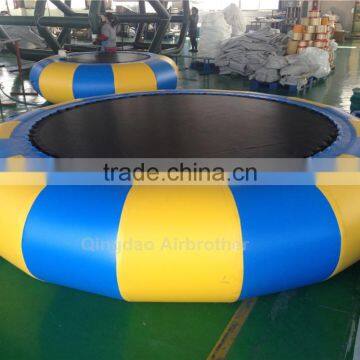 Factory Custom Water Paly Equipment Inflatable Air Bouncer Water Trampoline Jumping Bed photo-5
