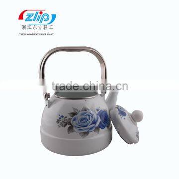 The Super Quality 2.5L Healthy Enamel Water Kettle Beautiful Decor photo-3