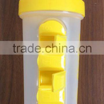 700ml Protein Shaker With Built-in Daily Pill Box Organizer photo-4