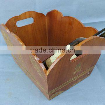 Vintage Country Used Natural Wooden Wine Crates For Sale photo-2