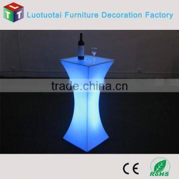 Illuminated Light up High Top Led Tea/coffee/cocktail Table photo-3