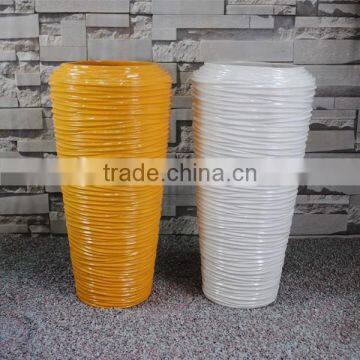 Cheapest China Factory Unique Flower Pot for Hotel Decoration