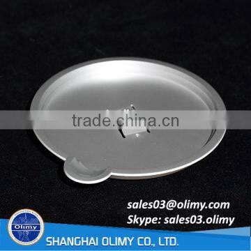 Custom injection molded PP round cover, plastic injection molding round cover