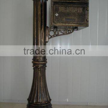 China Metal Mailbox Antique Aluminum Mailbox for Sale photo-3