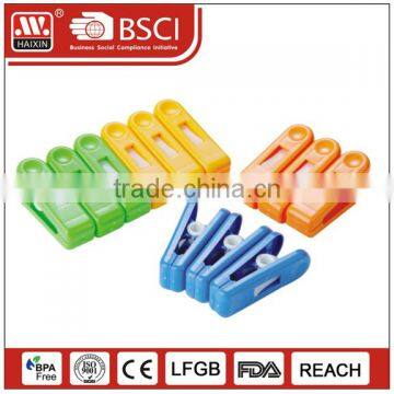 hot sale Plastic Household Colorful Clothes Clip/clothes pegs (12 pcs)