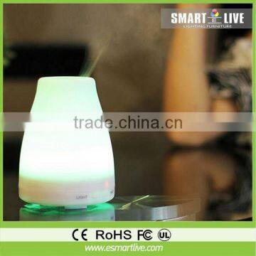 Essential Oil Aroma Diffuser + Ultrasonic Air Humidifier+15 led lighting mode option