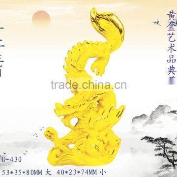 24k gold plated Chinese zodiac signs Dragon
