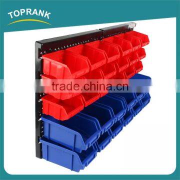 High Quality Adjustable Mini Plastic Screw Storage Box With Hanging Plate photo-2