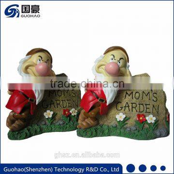 Gnome theme park resin garden craft gnome statue factory