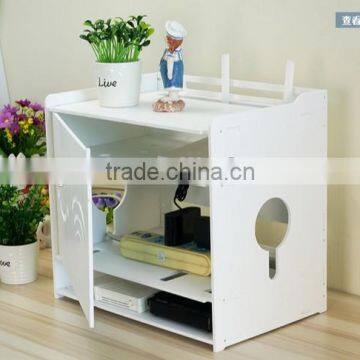 DIY PVC Multifunctional Flower Pattern Tidy Wires Power Cable Storage Organizer Box photo-4