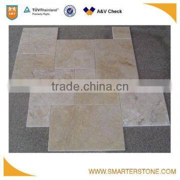 Cut to size china marron travertine good for indoor decorating