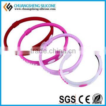 China customized mosquito repellent dispeller bracelet with SGS certification