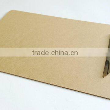 2015 new design BUTTERFLY clip Office school use A4 MDF clipboard