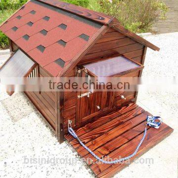 American Style Luxury Cheap Large Luxury Prefab Wooden Dog House For Sale photo-3