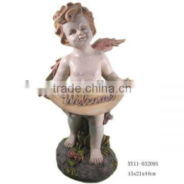 Resin angel decorations