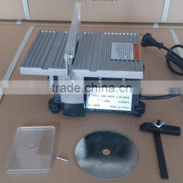 100mm 4" 90W Power Jewelry Small Bench Circular Saw Electric Hobby Mini Miter Table Saw photo-2